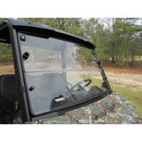 Seizmik '10-'14 Polaris Ranger Mid-Size Round Tube Versa Fold UV Resistant Poly Windshield