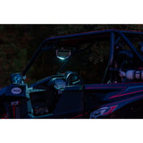 Seizmik '13-'26 Polaris Ranger 500 Halo-RA LED Rearview Mirror w/ Cast Aluminum Bezel Pro-Fit Header Panel