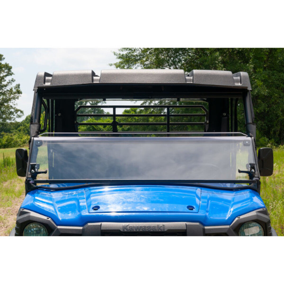 Seizmik '15-'26 Kawasaki Mule Pro FX & FXT Versa-Fold Scratch Resistant Poly Windshield