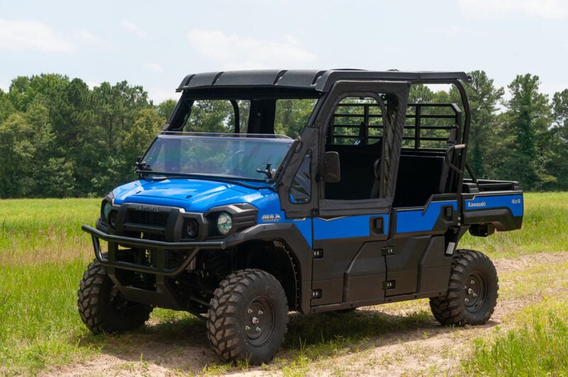 Seizmik '15-'18 Kawasaki Mule Pro FX & FXT Versa-Fold (UV Resistant Poly) Windshield