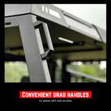 Seizmik '15-'26 Polaris Ranger Crew XP 1000 Half Height Bed Rack