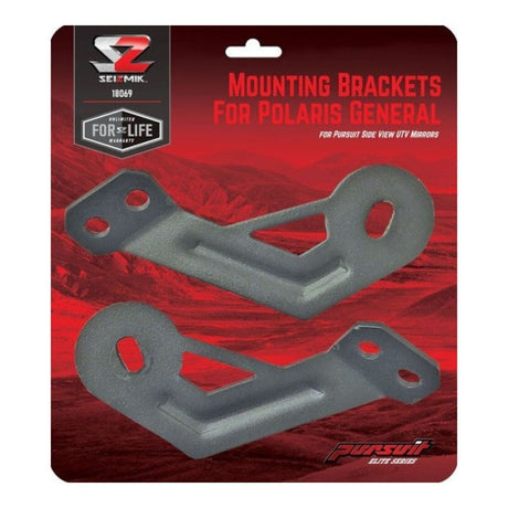 Seizmik '16-'21 Polaris General 1000 Mirror Mounts