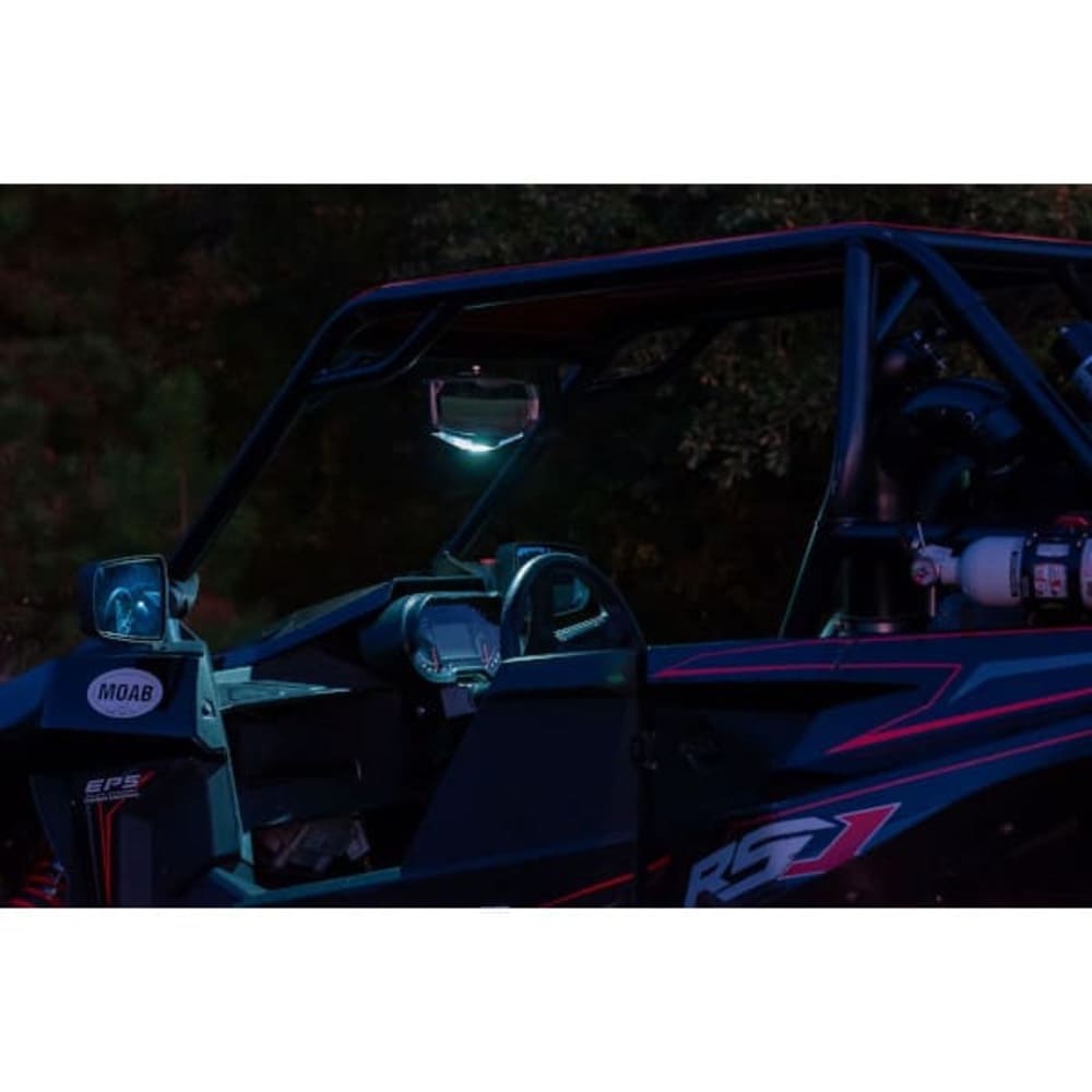Seizmik '16-'26 Can-Am Defender Halo-RA LED Rearview Mirror w/ Cast Aluminum Bezel