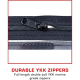 Seizmik '17-'22 Can-Am Defender Max Soft Upper Doors with Zipper