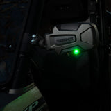 Seizmik 2″ Round Tube Pursuit Night Vision Series Side Cast Aluminum View Mirror - Pair