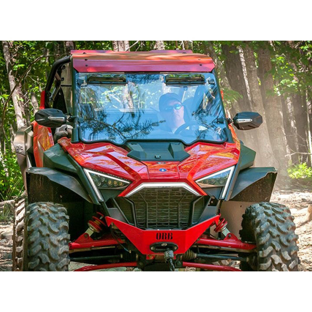 Seizmik '20-'24 Polaris RZR Pro XP Toolless Versa-Vent Scratch Resistant Hard Coated Windshield Kit