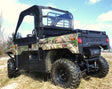 Seizmik '20-'25 Kawasaki Mule Pro-MX Soft Doors and Rear Windshield w/ Zipper