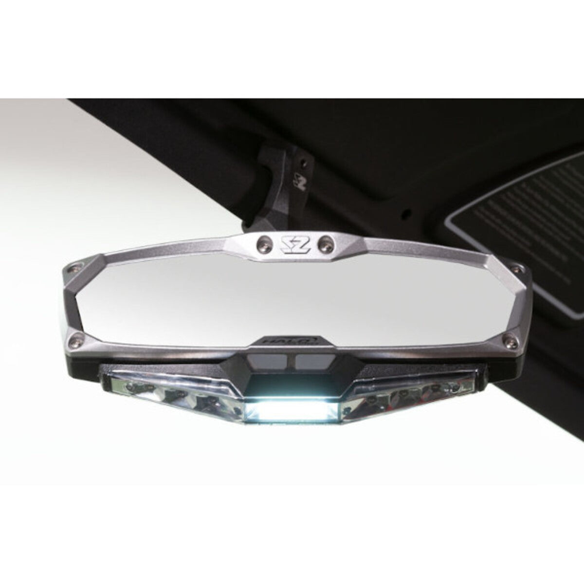 Seizmik '20-'26 Polaris RZR XP 4 1000 Halo-RA LED Rearview Mirror w/ Cast Aluminum Bezel