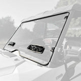 Seizmik '24-'25 Kawasaki Ridge Front Toolless UV Resistant Polycarbonate Windshield