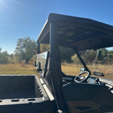 Seizmik '24-'25 Kawasaki Ridge Ranch UV Resistant Polycarbonate Rear Folding Windshield