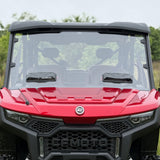 Seizmik '25 CF Moto UForce U10 Pro Toolless Versa-Vent Scratch Resistant Hard Coated Windshield