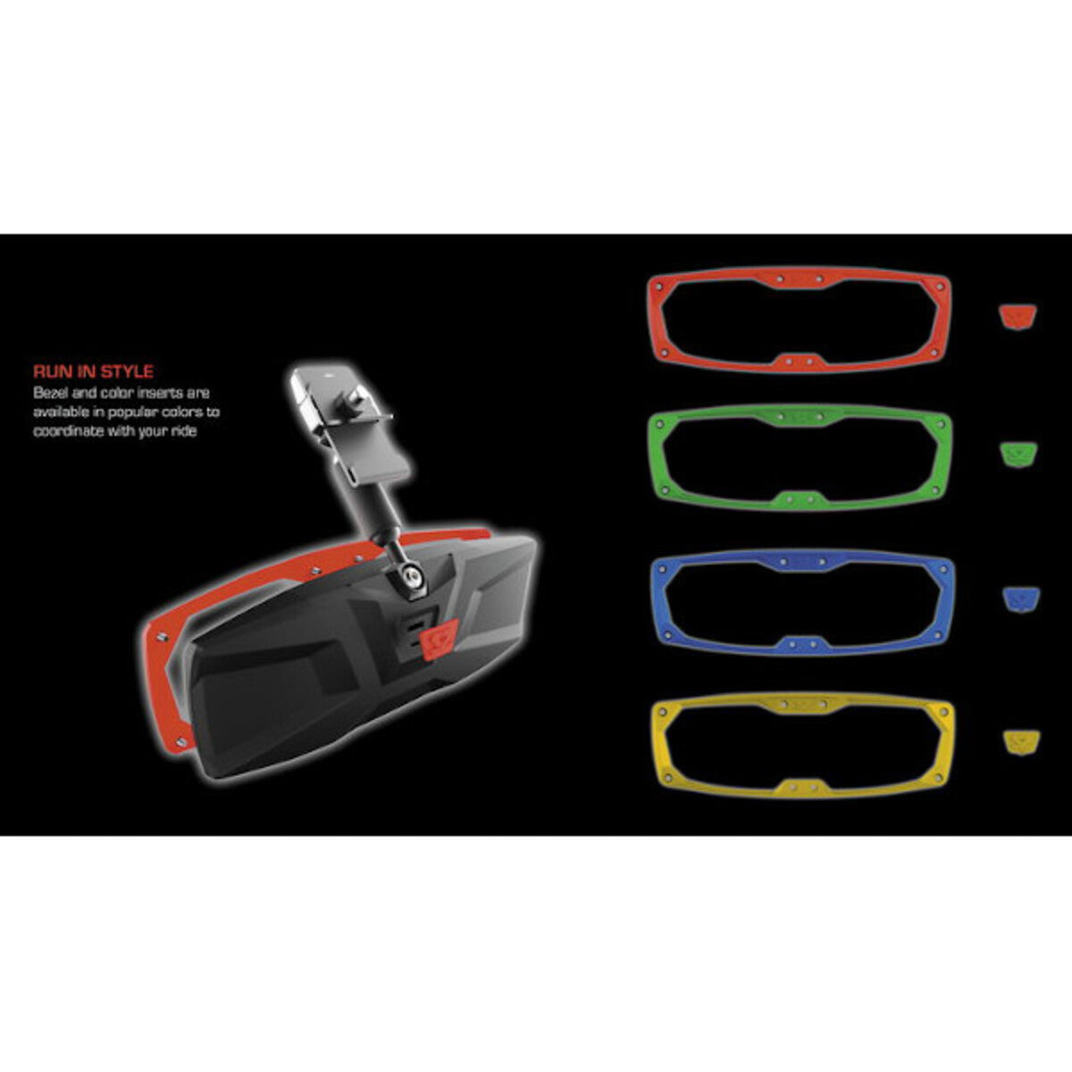 Seizmik '94-'25 Can-Am Maverick R Halo R Rear View Mirror w/ 2" Clamp