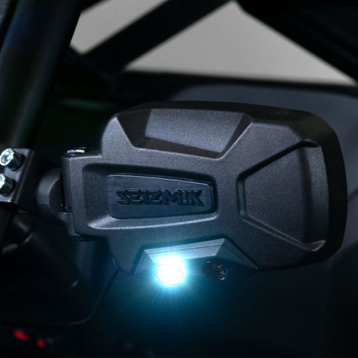 Seizmik '94-'25 Yamaha Wolverine RMAX 4 Pursuit Night Vision Series Side View Mirrors w/ 2" Clamp