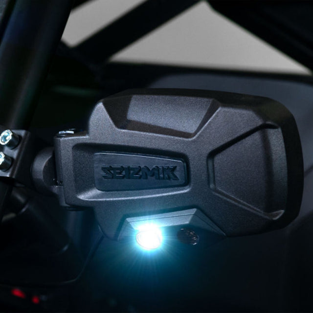 Seizmik '94-'25 Yamaha Wolverine RMAX 4 Pursuit Night Vision Series Side View Mirrors w/ 2" Clamp