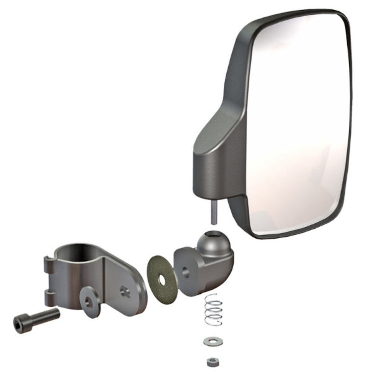 Seizmik '94-'26 Can-Am Maverick R Side View Mirrors - 2" Clamp