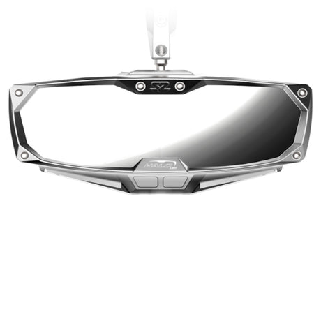 Seizmik '94-'26 Kawasaki Mule Halo-RA LED Rearview Mirror 2" w/ Cast Aluminum Bezel Round Tube Rops