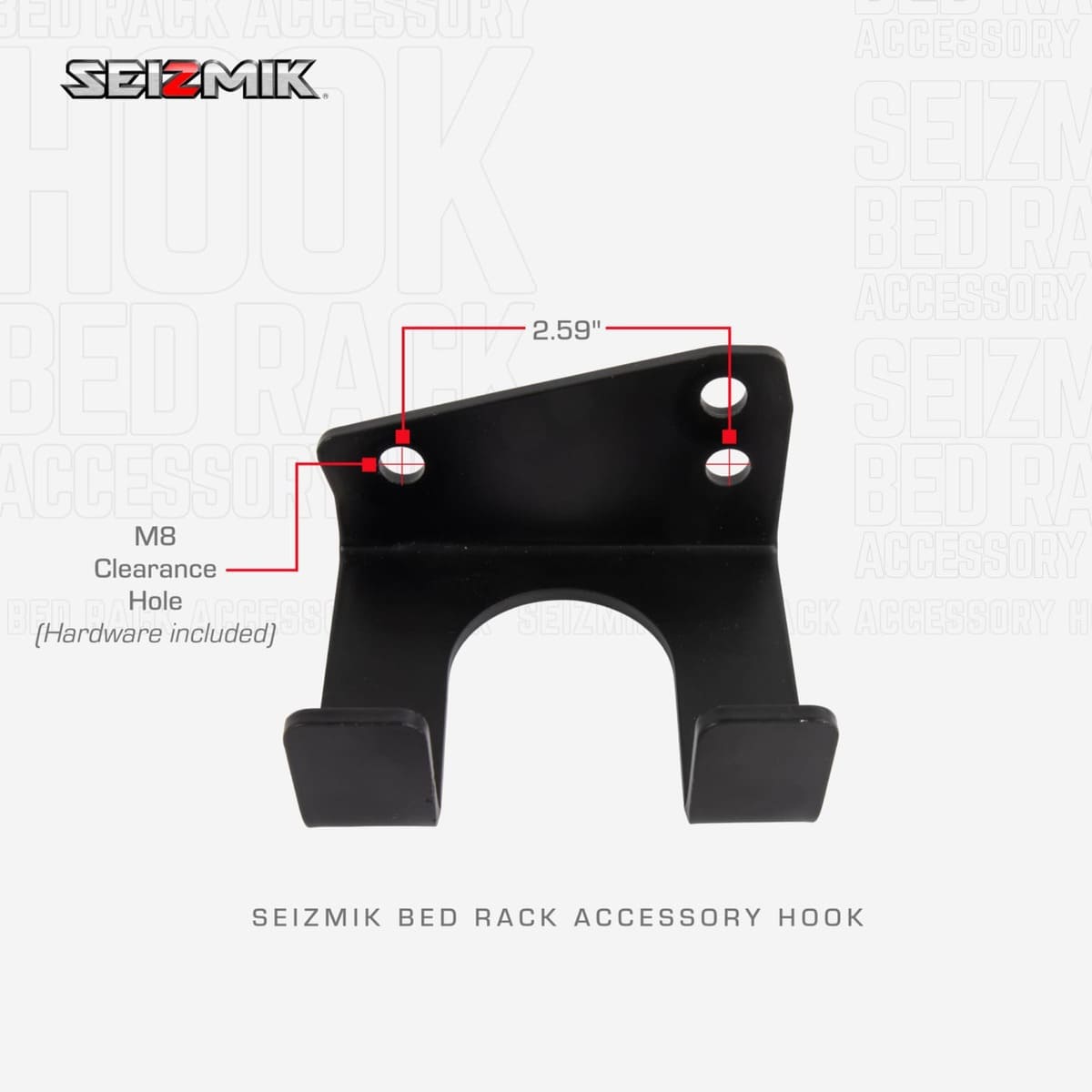 Seizmik Bed Rack Accessory Hook