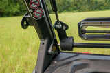 Seizmik Can-Am Defender Scratch Resistant Polycarbonate Flip-Up Vented Windshield