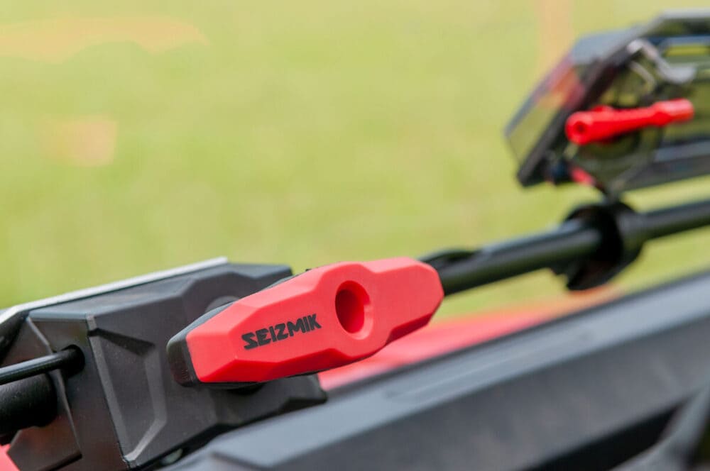 Seizmik Can-Am Defender Scratch Resistant Polycarbonate Flip-Up Vented Windshield