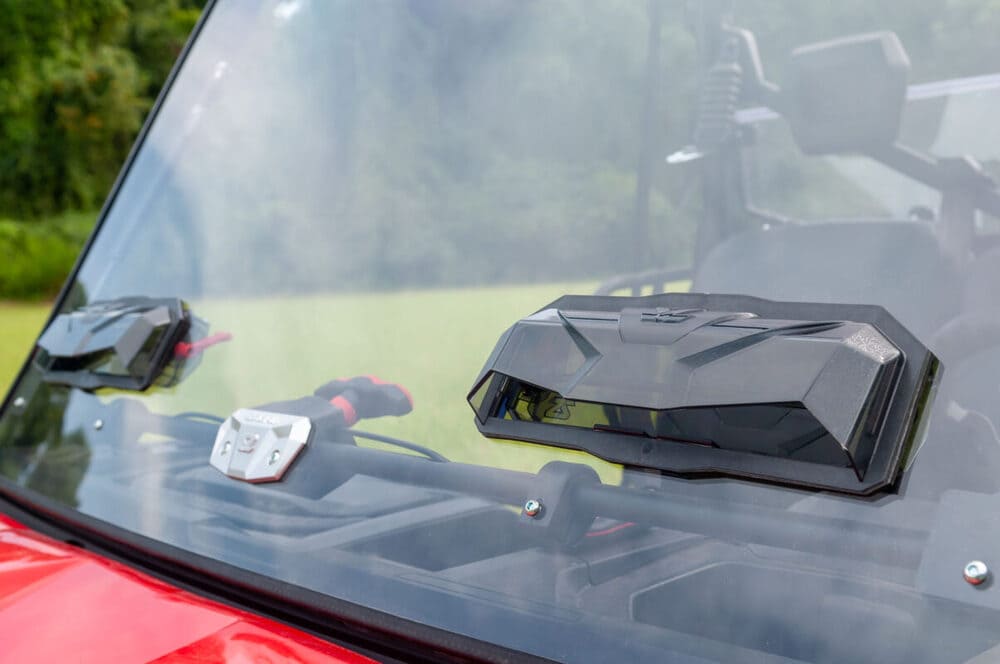 Seizmik Can-Am Defender Scratch Resistant Polycarbonate Flip-Up Vented Windshield