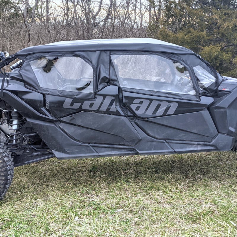 Seizmik Can-Am Maverick X3 Max Upper Soft Doors with Zipper