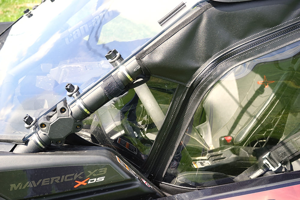 Seizmik Can-Am Maverick X3 Upper Soft Doors with Zipper