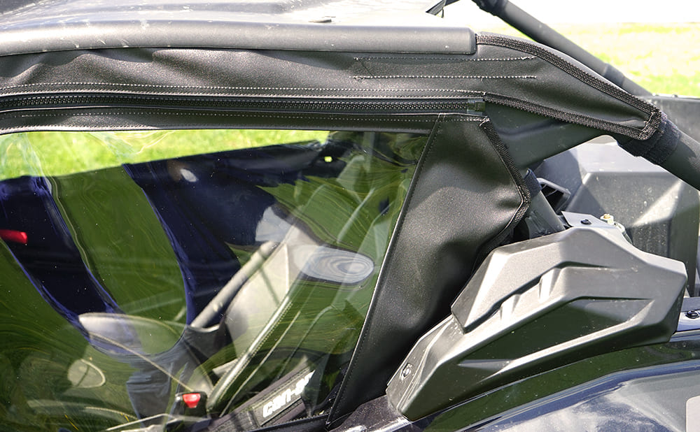 Seizmik Can-Am Maverick X3 Upper Soft Doors with Zipper