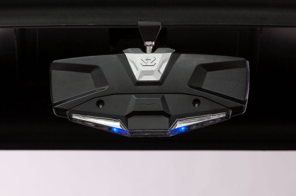 Seizmik Can-Am X3 Halo-RA LED Rearview Mirror with Cast Aluminum Bezel