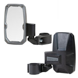 Seizmik Embark Side View Mirror with ABS Body & Bezel - 2″ or 1.875″ Round Tube (Pair)