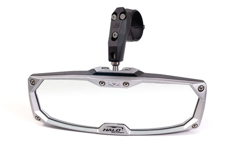 Seizmik Halo-RA Cast Rearview Mirror with Cast Aluminum Bezel - 1.75″ Round Tube