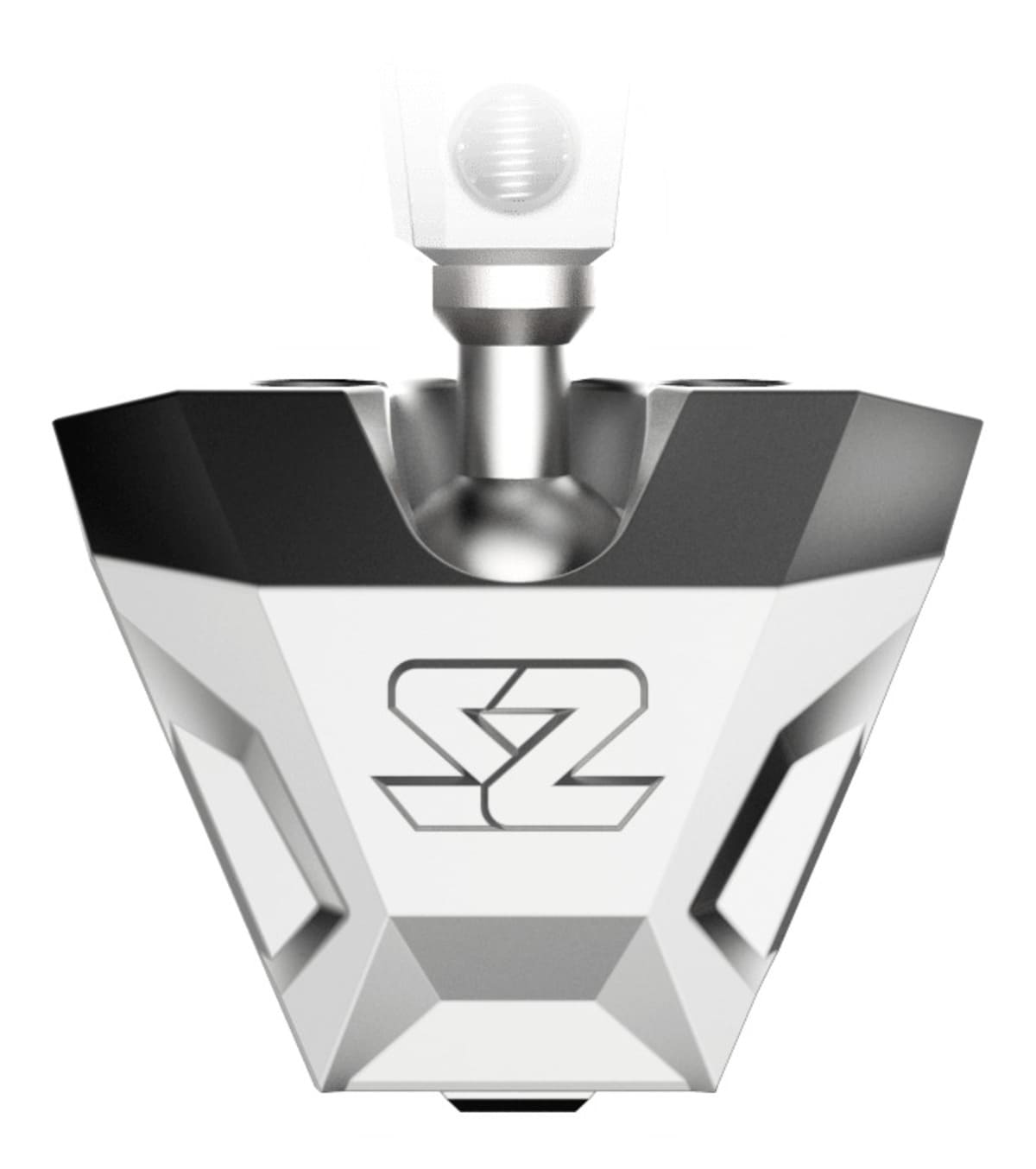 Seizmik Halo-RA Cast Rearview Mirror with Cast Aluminum Bezel - 1.75″ Round Tube