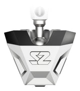 Seizmik Halo-RA Cast Rearview Mirror with Cast Aluminum Bezel - 1.75″ Round Tube