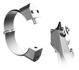 Seizmik Halo-RA Cast Rearview Mirror with Cast Aluminum Bezel - 2″ & 1.875″ Round Tube Rops