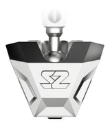 Seizmik Halo-RA Cast Rearview Mirror with Cast Aluminum Bezel - 2″ & 1.875″ Round Tube Rops