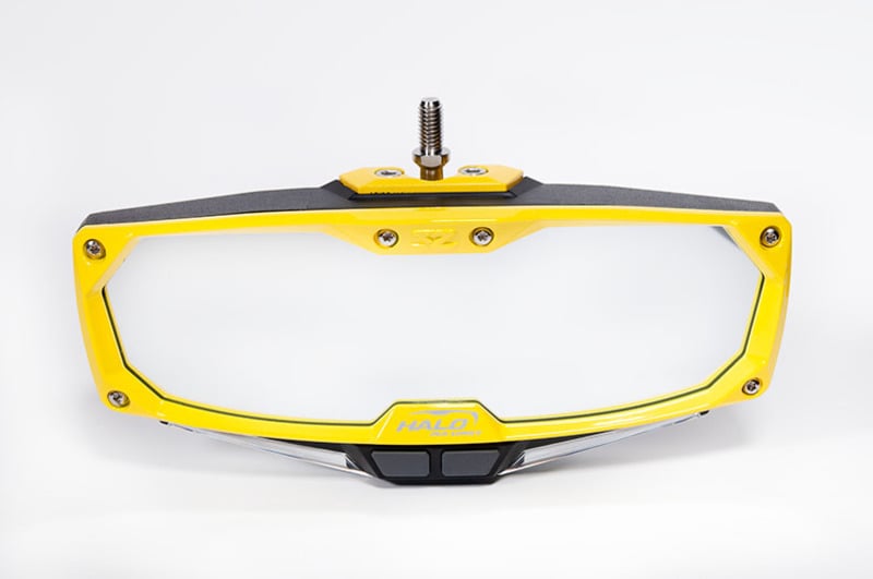 Seizmik Halo-RA Series Cast Aluminum Trim Kit Rearview - Yellow