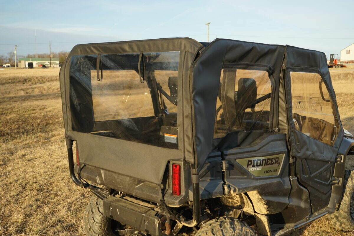 Seizmik Honda Pioneer Soft Doors, Middle & Rear Windows with Zipper