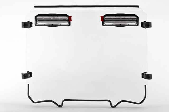 Seizmik Kawasaki KRX 1000 Toolless Versa-Vent Scratch Resistant Hard Coated Windshield