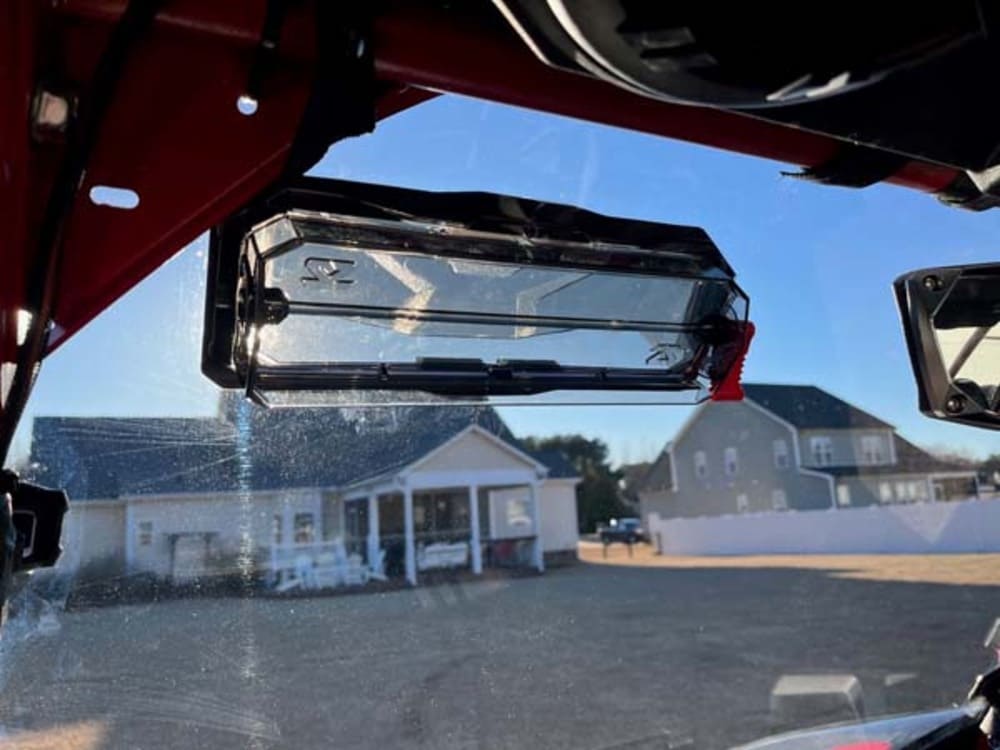 Seizmik Kawasaki KRX 1000 Toolless Versa-Vent Scratch Resistant Hard Coated Windshield