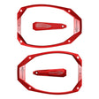 Seizmik Photon Cast Aluminum Trim Kit - Red