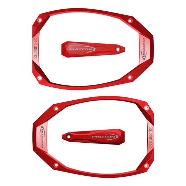 Seizmik Photon Cast Aluminum Trim Kit - Red