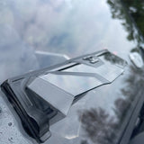 Seizmik Polaris General Flip-Up Versa Vent Windshield - Scratch Resistant Polycarbonate