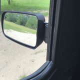 Seizmik Polaris Pro-Fit & Can-Am Profiled Cast Aluminum Pursuit Side View Mirror - Pair