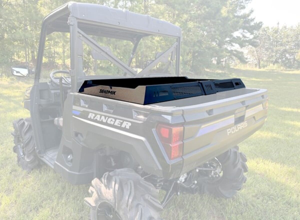 Seizmik Polaris Ranger & Can-Am Defender Bed Rack Basket