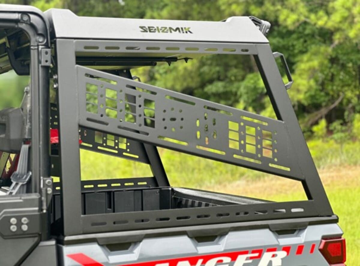 Seizmik Polaris Ranger & Can-Am Defender Full Height Bed Rack