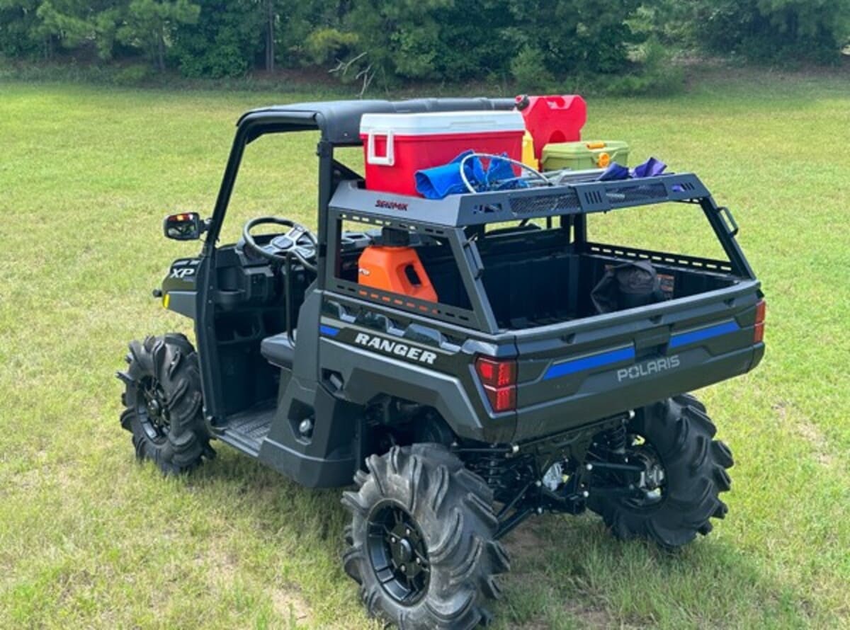 Seizmik Polaris Ranger & Can-Am Defender Half Height Bed Rack