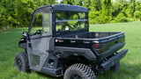 Seizmik Polaris Ranger Full Size Pro-Fit Hard Rear Folding Windshield - UV Resistant Polycarbonate