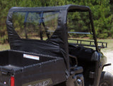 Seizmik Polaris Ranger Mid-Size Round Tube Soft Rear Windshield & Soft Top Kit