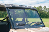 Seizmik Polaris Ranger Pro-Fit Full Size Toolless Versa-Vent Windshield - Scratch Resistant Polycarbonate