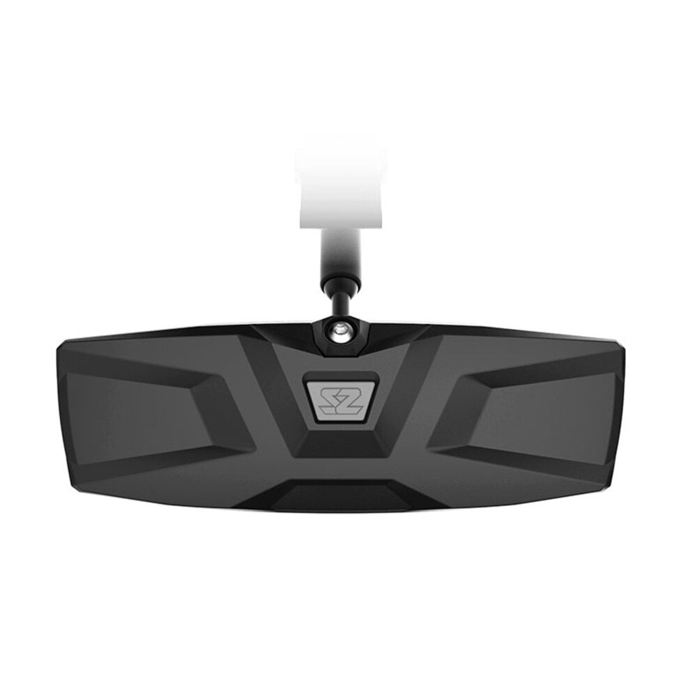 Seizmik Polaris Ranger Pro-Fit Header Panel Halo-R Rearview Mirror with ABS Bezel