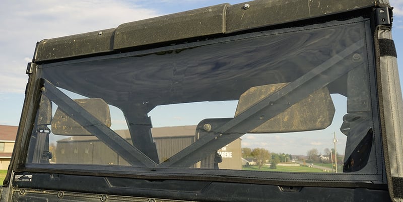 Seizmik Polaris Ranger XP 700/XP 800/570 Full Size Soft Doors & Rear Window with Zipper